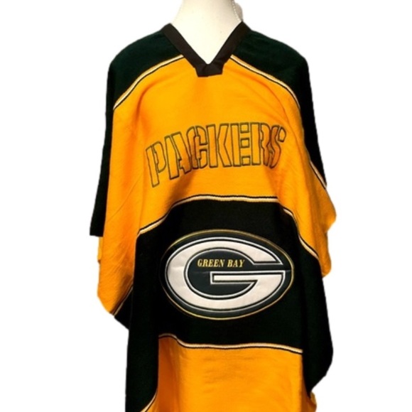 NFL Shirts Green Bay Packers Nfl Football Poncho Blanket Poshmark
